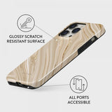 Burga iPhone 14 Pro Deksel Tough MagSafe Full Glam