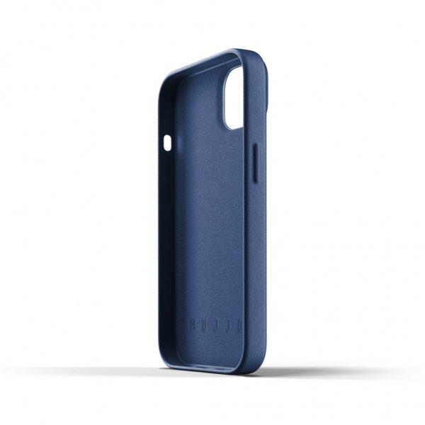 Mujjo iPhone 13 Deksel Full Leather Case Svart