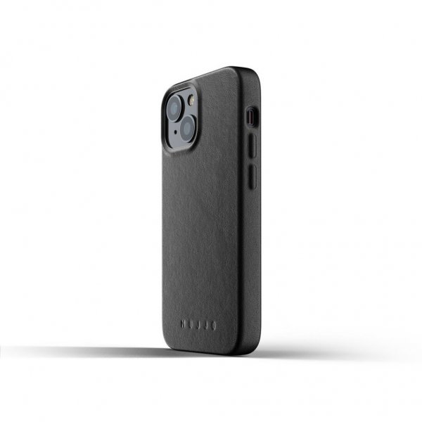Mujjo iPhone 13 Mini Deksel Full Leather Case Tan