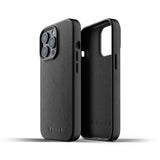 Mujjo iPhone 13 Pro Deksel Full Leather Case Tan