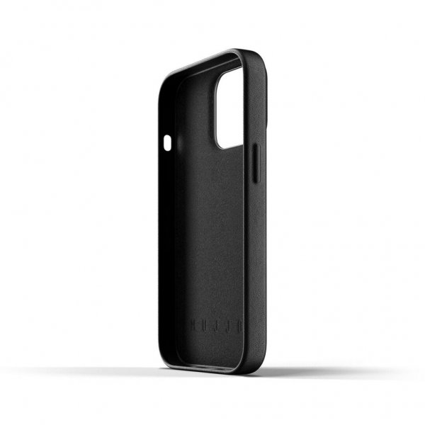Mujjo iPhone 13 Pro Deksel Full Leather Case Tan