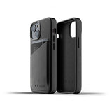 Mujjo iPhone 13 Mini Deksel Full Leather Wallet Case Tan
