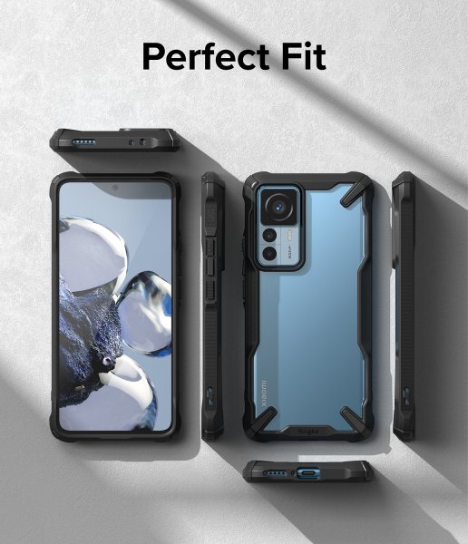 Ringke Xiaomi 12T/12T Pro Deksel Fusion X Svart