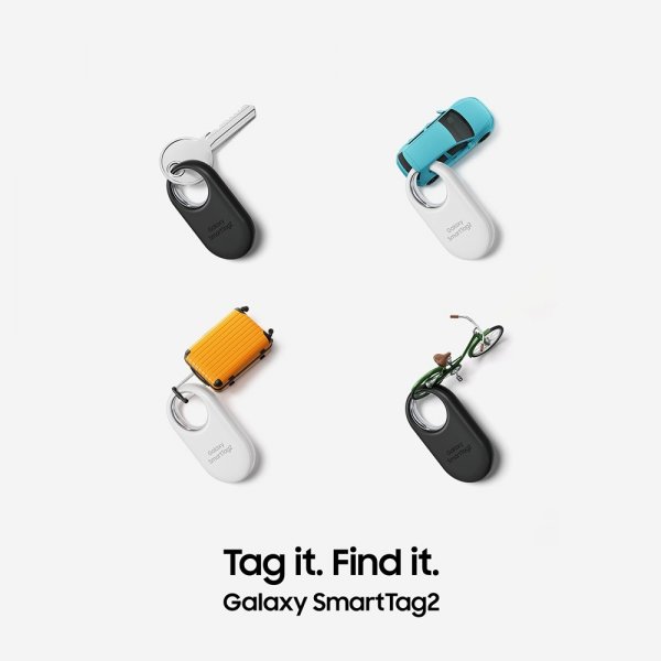 Samsung Galaxy SmartTag 2 Hvit