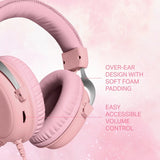 Deltaco Gaming PH85 Stereo Gaming Headset Rosa