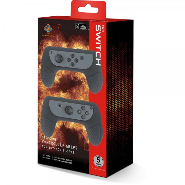 Deltaco Gaming Silikongrep for Nintendo Switch Joy-Con Svart
