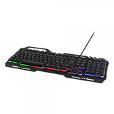 Deltaco Gaming DK120 Spilltastatur RGB Metall Svart