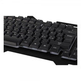 Deltaco Gaming DK120 Spilltastatur RGB Metall Svart
