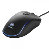 Deltaco Gaming DM120 Spillmus RGB Svart
