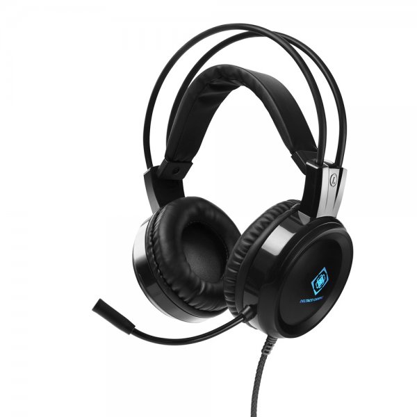 Deltaco Gaming DH110 Gaming Headset LED Svart