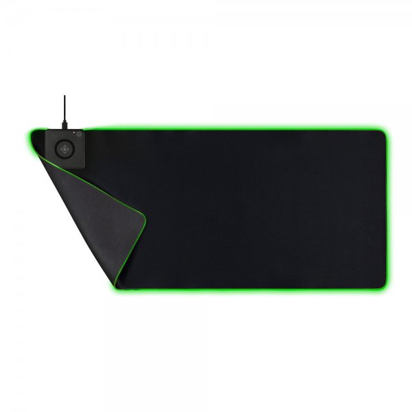 Deltaco Gaming DMP320 Gaming Musematte med RGB og Trådløs lading