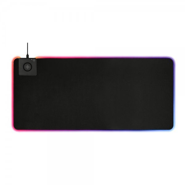 Deltaco Gaming DMP320 Gaming Musematte med RGB og Trådløs lading