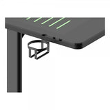Deltaco Gaming DT420 RGB Gaming Desk Tempered Glass Cable Management