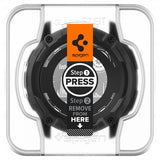 Spigen Garmin Instinct 2X Solar Skjermbeskytter GLAS.tR EZ Fit 2-pakning