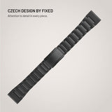 Fixed Garmin QuickFit 26mm Armbånd Titanium Strap Svart