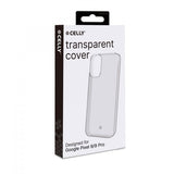 Celly Google Pixel 9/Pixel 9 Pro Deksel GELSKIN Transparent