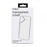 Celly iPhone 17 Deksel GELSKIN Transparent