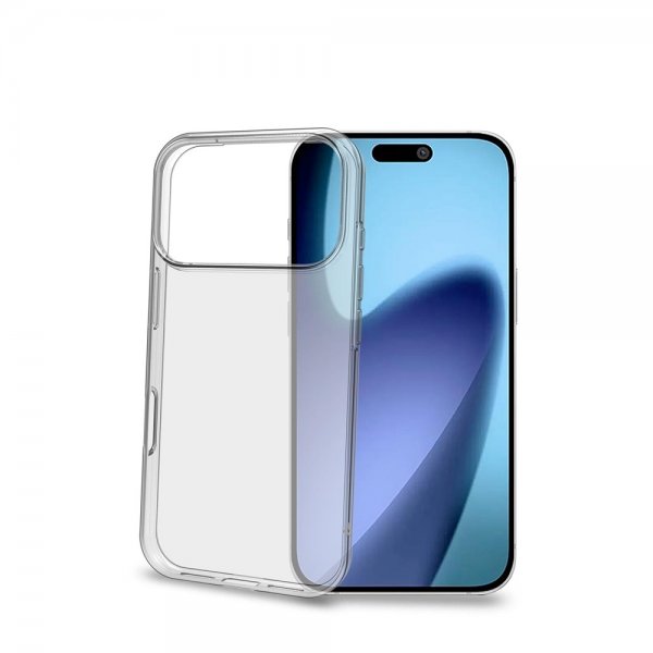 Celly iPhone 17 Pro Deksel GELSKIN Transparent