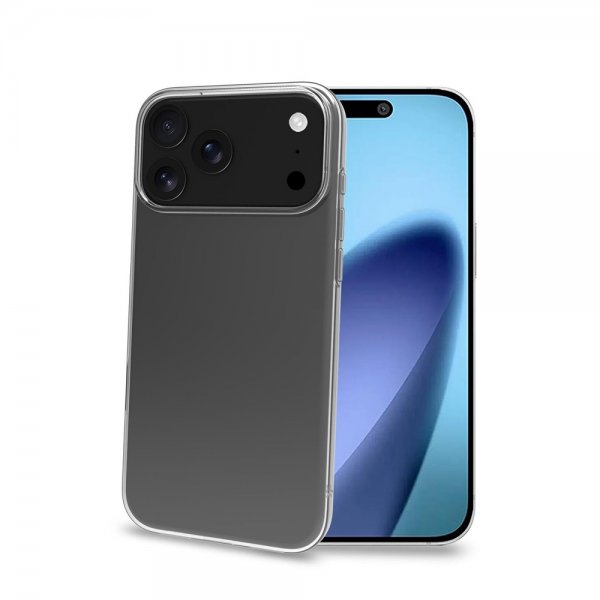 Celly iPhone 17 Pro Max Deksel GELSKIN Transparent