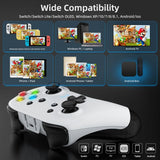 EasySMX Bayard 9124 Switch/Android/PC Programmable Wireless Gamepad Hvit
