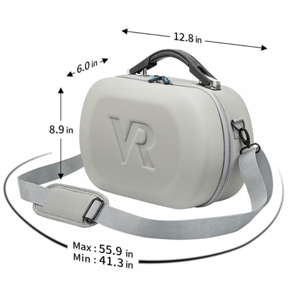 Devaso Meta Quest 2/Oculus Quest 2/Meta Quest Pro Oppbevaringsveske med skulderrem
