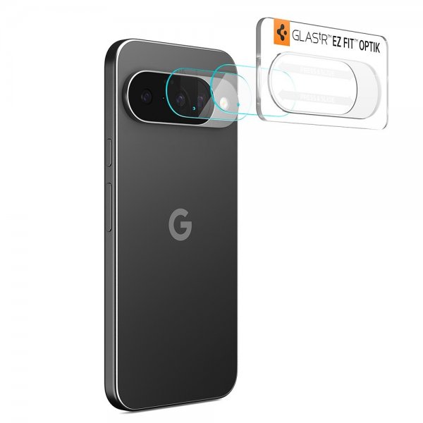 Spigen Google Pixel 10 Kamerabeskytter Glas.tR EZ Fit Optik 2-pakning