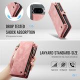 CaseMe Google Pixel 10/Pixel 10 Pro Etui 008 Series Avtakbart Deksel Rosa