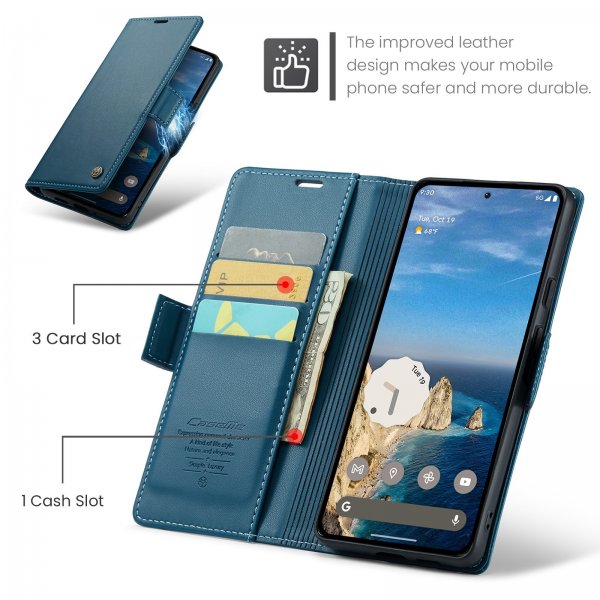 CaseMe Google Pixel 9/9 Pro/Pixel 10/10 Pro Etui 023 Series Blå