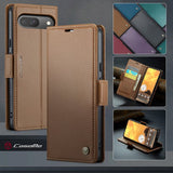 CaseMe Google Pixel 9/9 Pro/Pixel 10/10 Pro Etui 023 Series Brun