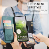 CaseMe Google Pixel 9/9 Pro/Pixel 10/10 Pro Etui 023 Series Grønn