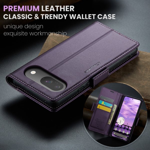 CaseMe Google Pixel 9/9 Pro/Pixel 10/10 Pro Etui 023 Series Lilla
