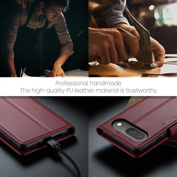 CaseMe Google Pixel 9/9 Pro/Pixel 10/10 Pro Etui 023 Series Rød