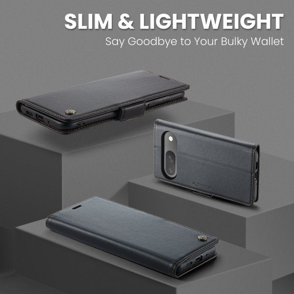 CaseMe Google Pixel 9/9 Pro/Pixel 10/10 Pro Etui 023 Series Svart