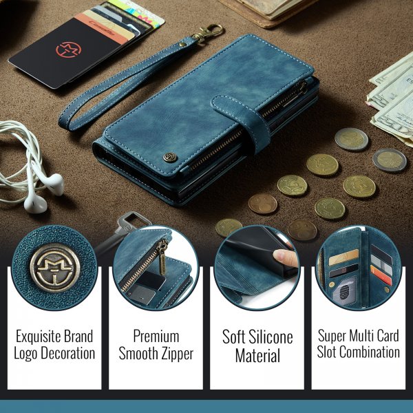 CaseMe Google Pixel 9/9 Pro/Pixel 10/10 Pro Etui C30 Series Blå