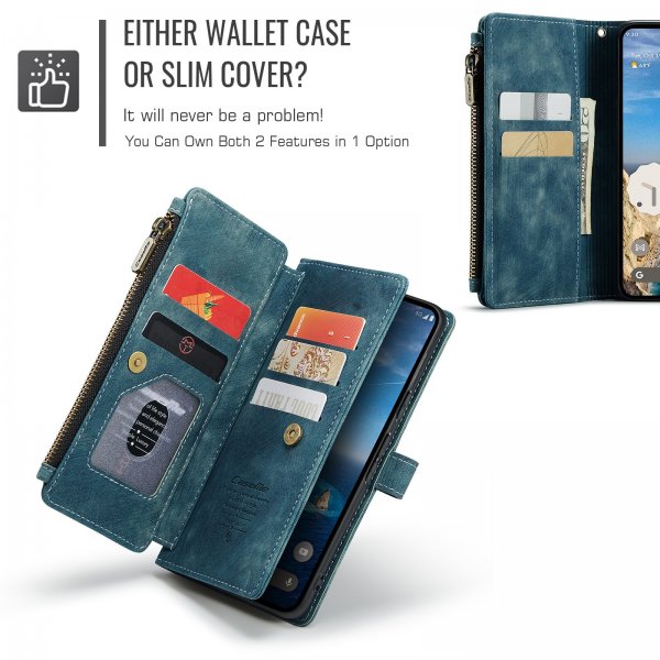 CaseMe Google Pixel 9/9 Pro/Pixel 10/10 Pro Etui C30 Series Blå