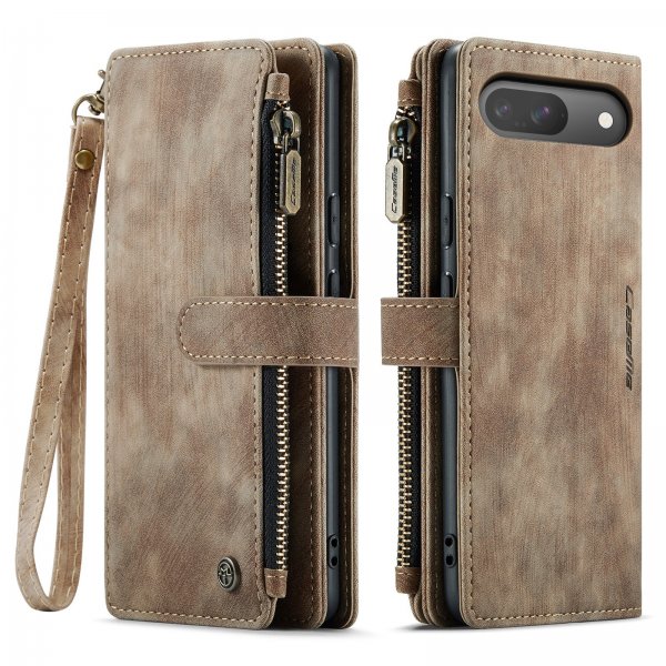 CaseMe Google Pixel 9/9 Pro/Pixel 10/10 Pro Etui C30 Series Brun