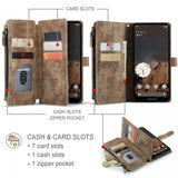 CaseMe Google Pixel 9/9 Pro/Pixel 10/10 Pro Etui C30 Series Brun