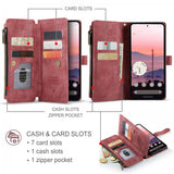 CaseMe Google Pixel 9/9 Pro/Pixel 10/10 Pro Etui C30 Series Rød