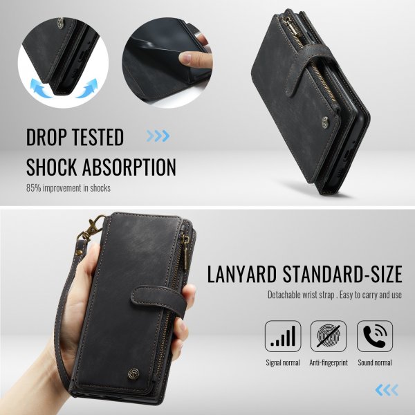 CaseMe Google Pixel 9/9 Pro/Pixel 10/10 Pro Etui C30 Series Svart