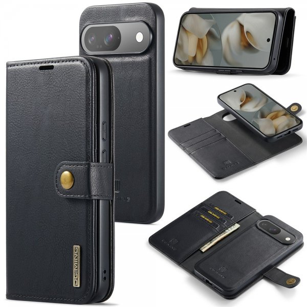 Dg.Ming Google Pixel 10/Pixel 10 Pro Etui Avtagbart Deksel Svart