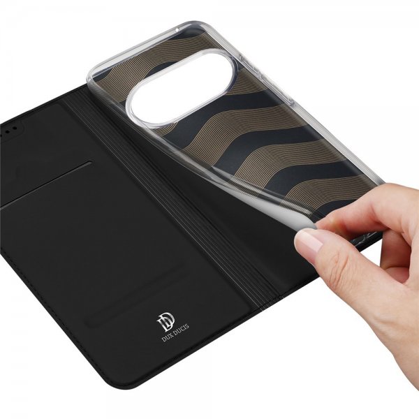 Dux Ducis Google Pixel 10/Pixel 10 Pro Etui Skin Pro Series Svart