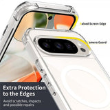 Nordic Covers Google Pixel 9/9 Pro/Pixel 10/10 Pro Deksel Feather Series MagSafe Transparent