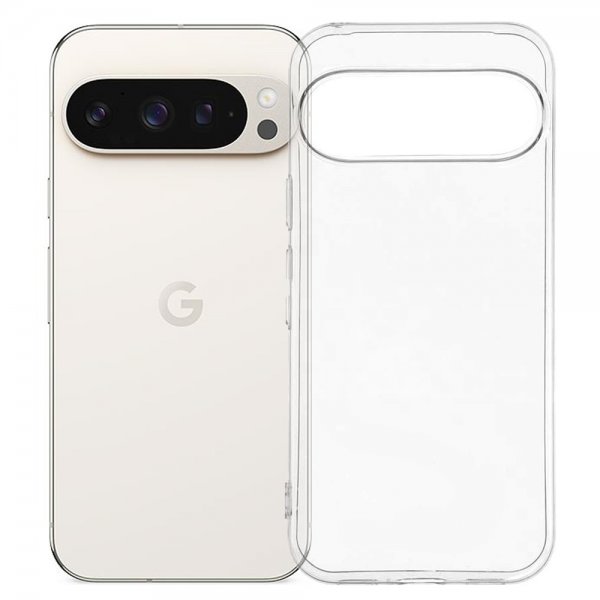 Nordic Covers Google Pixel 10/Pixel 10 Pro Deksel Feather Series Transparent