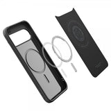 Spigen Google Pixel 10/Pixel 10 Pro Deksel Liquid Air MagFit Matte Black