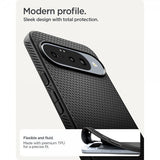 Spigen Google Pixel 10/Pixel 10 Pro Deksel Liquid Air Matte Black