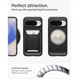 Spigen Google Pixel 10/Pixel 10 Pro Deksel Rugged Armor MagFit Matte Black