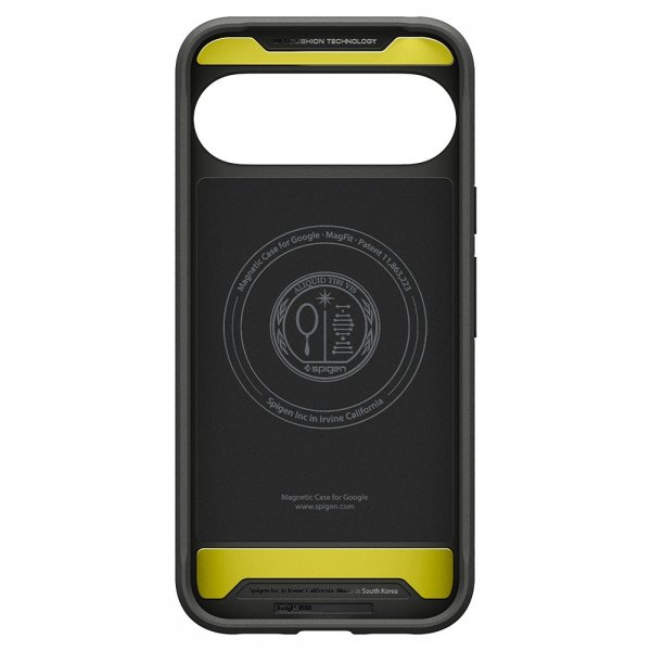 Spigen Google Pixel 10/Pixel 10 Pro Deksel Rugged Armor MagFit Matte Black