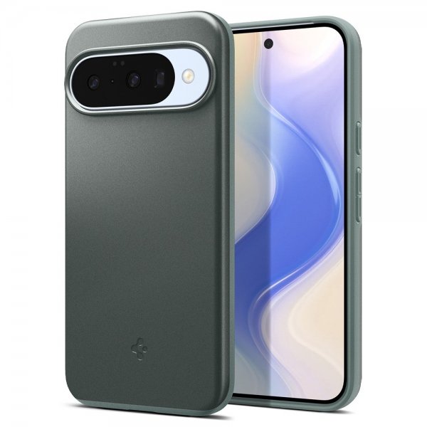 Spigen Google Pixel 10/Pixel 10 Pro Deksel Thin Fit MagFit Sage Green