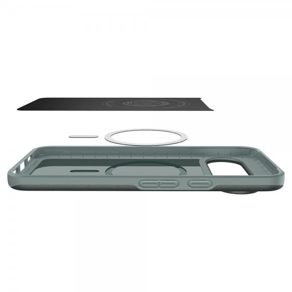 Spigen Google Pixel 10/Pixel 10 Pro Deksel Thin Fit MagFit Sage Green