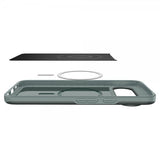 Spigen Google Pixel 10/Pixel 10 Pro Deksel Thin Fit MagFit Sage Green